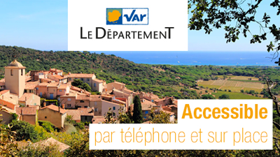 Les services du Département du Var sont désormais accessibles avec Acceo Tadeo