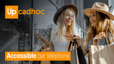 Le service utilisateur UpCadhoc est accessible par téléphone avec Acceo Tadeo
