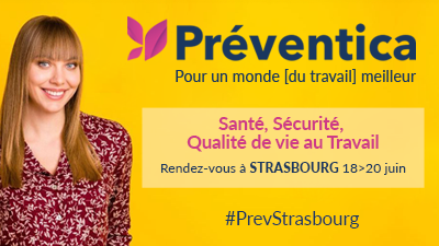 Retrouvez Acceo Tadeo stand R04 du 18 au 20 juin du salon Préventica Strasbourg