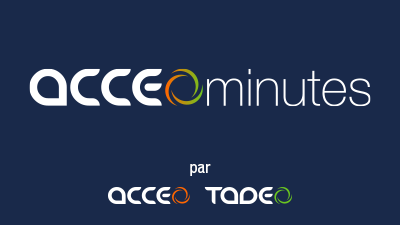 Découvrez l’offre AcceoMinutes par Acceo Tadeo