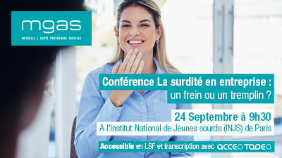 Conférence : La surdité en entreprise, un frein ou un tremplin ? par Acceo Tadeo