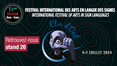 Festival clin d'oeil - Acceo-Tadeo présents du 4 au 7 juillet
