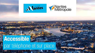 La ville et la Métropole de Nantes sont accessibles avec Acceo Tadeo