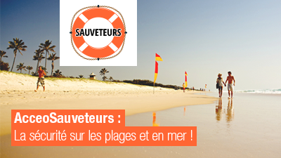 La sécurité sur les plages et en mer : AcceoSauveteurs par Acceo Tadeo