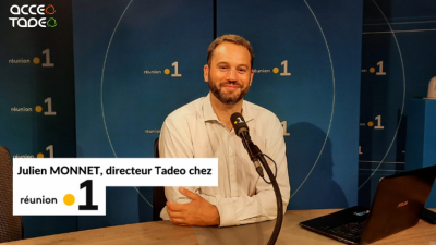 Julien MONNET, l’invité de la matinale chez Réunion La 1ere - Acceo Tadeo