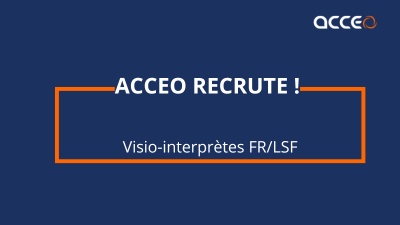 Offre d'emploi : Interprète Langue des Signes Française en CDI